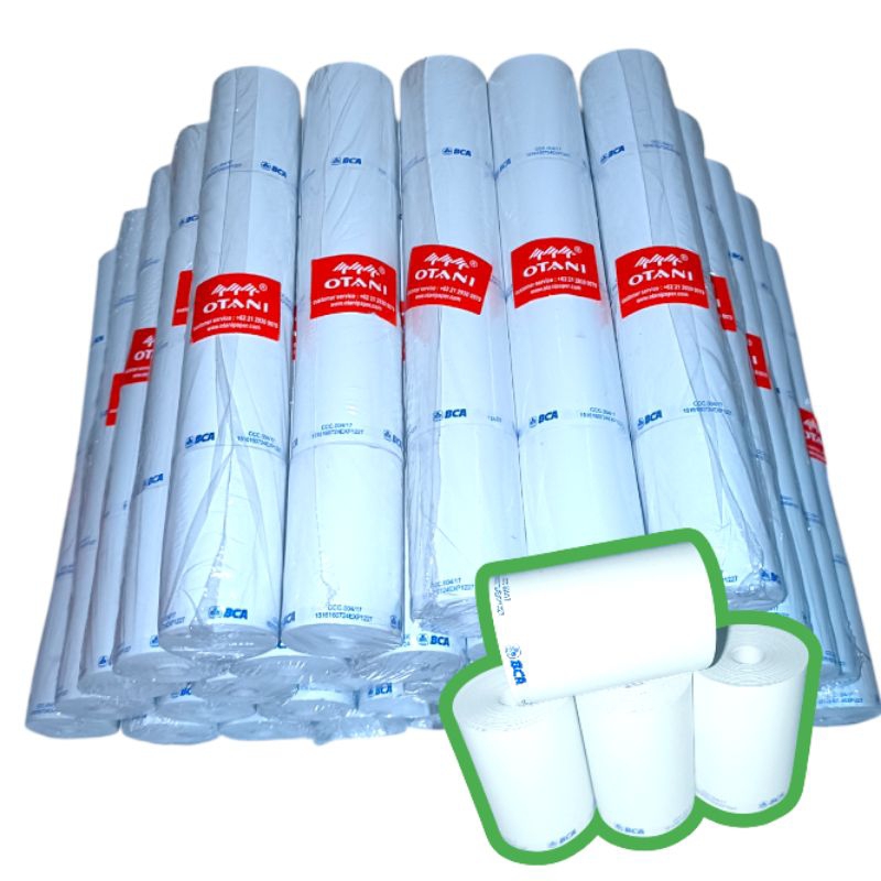 

KERTAS STRUK THERMAL MESIN EDC KERTAS STRUK EDC LOGO BANK