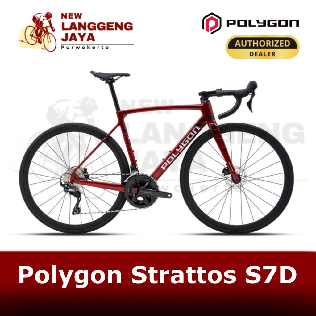 Polygon Sepeda Road Bike Strattos S7D