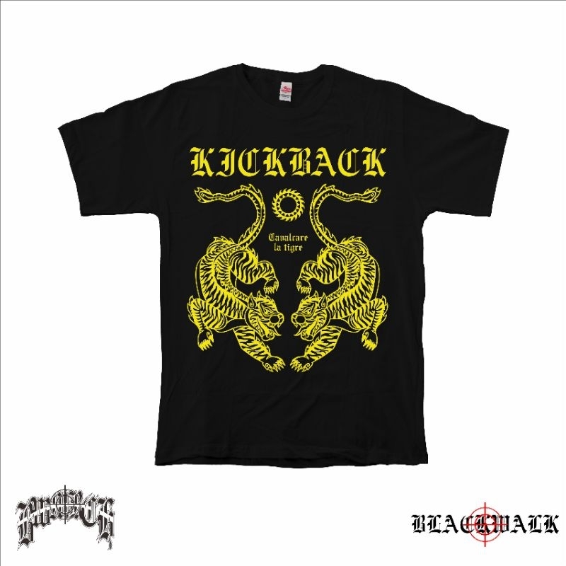 TSHIRTS /KAOS BAND KICKBACK TAG STITCH SUPPLY HEAVY 16S