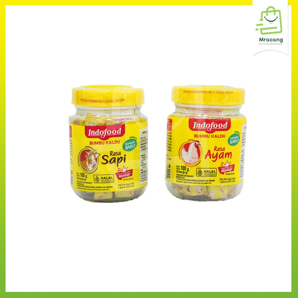 

Indofood Bumbu Kaldu Cube - Berat 100gr