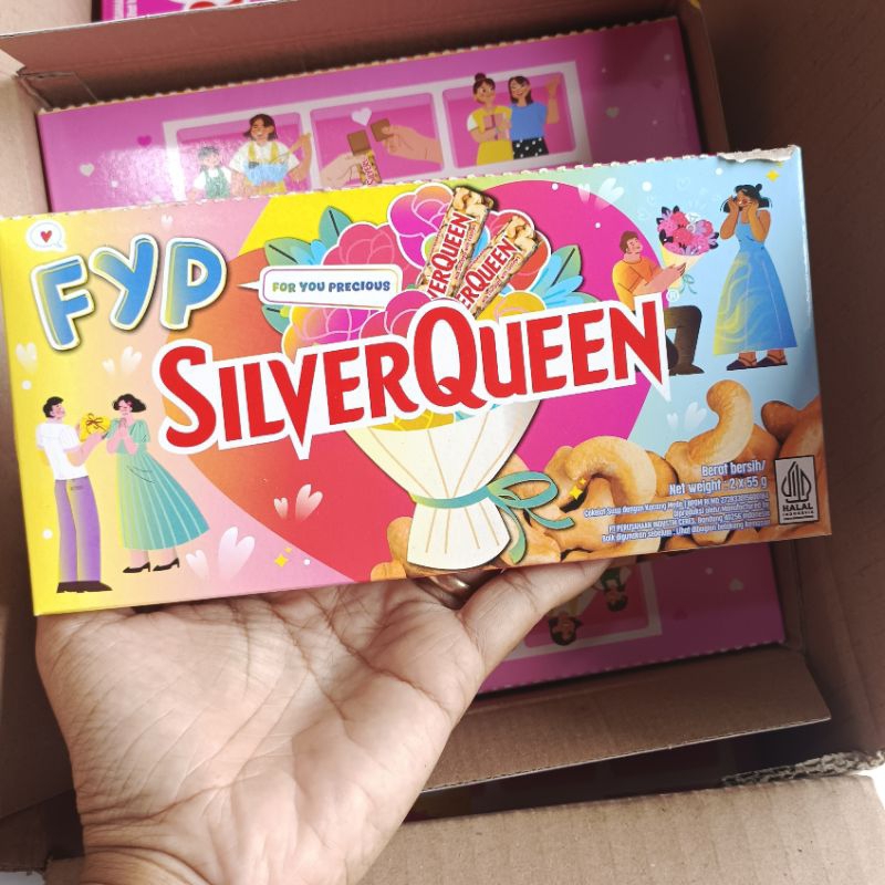 

SILVERQUEEN CHUNKY BAR EDISI VALENTINE /SILVERQUEEN SPECIAL
