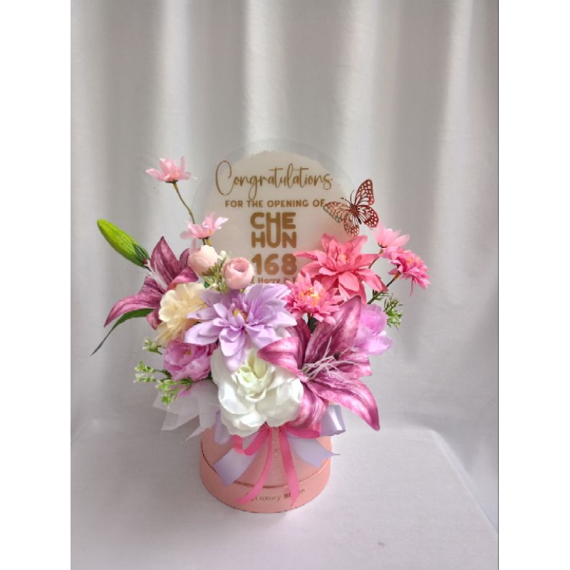 

Bloom Box Akrilik pink