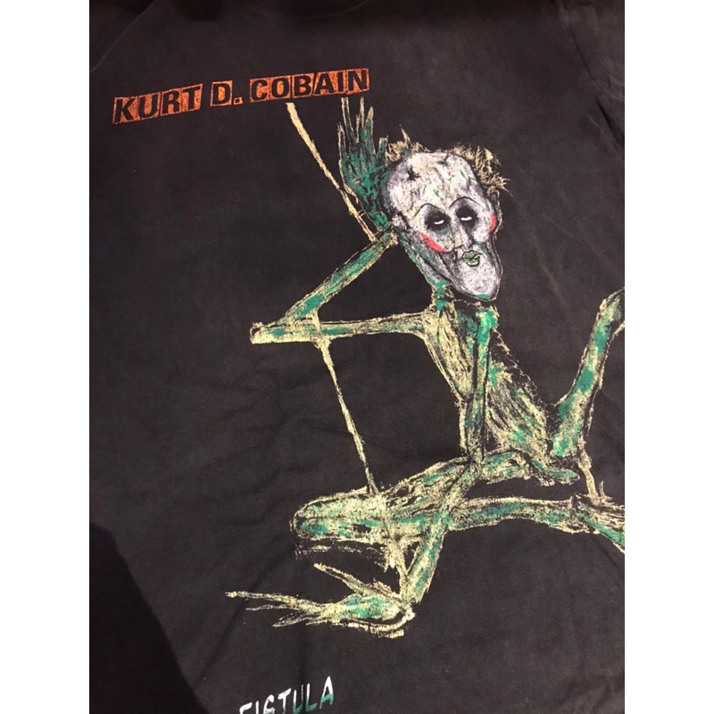 T-Shirt / Tees Bootleg GINSENG STRIP Kurt Cobain Nirvana Black Colour (NEW)