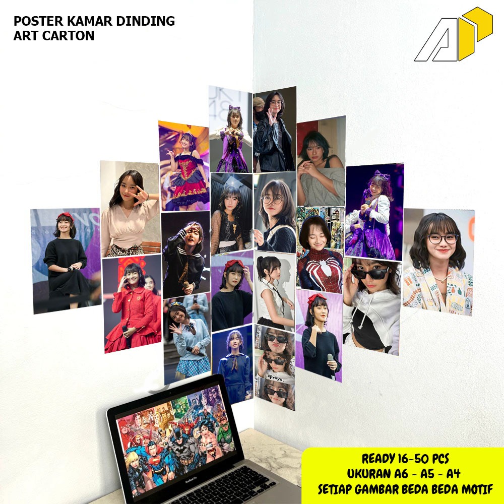 Poster Dinding Kamar Gambar Freya / Poster JKT48 / Poster Kamar / Hiasan Dinding / COD