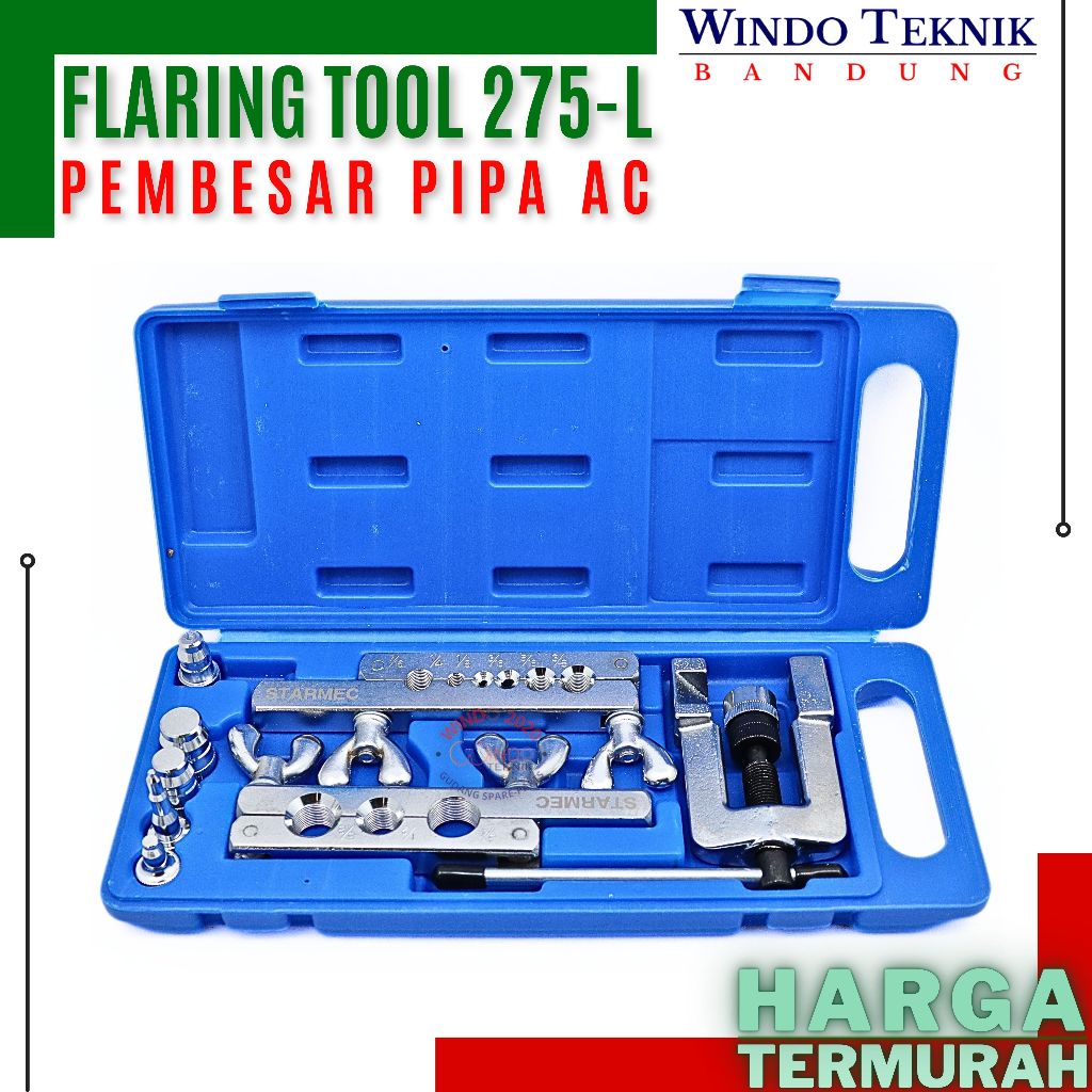 FLARING | SWAGING TOOL | FLARING and SWAGING TOOL (45⁰) No.275-L | PEMBESAR PIPA AC