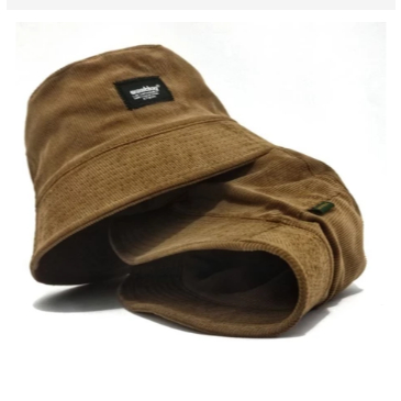 Topi Bucket distro/ Bucket hat kourduroy branded