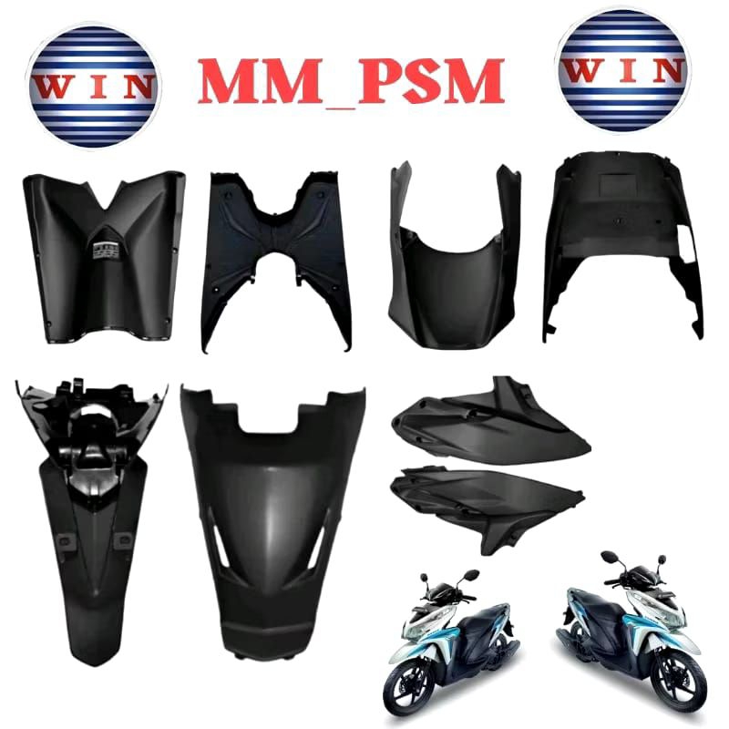FULL BODY KASAR VARIO TECHNO 125 OLD BOHLAM SET BODY KASAR KOMPLITE MEREK WIN