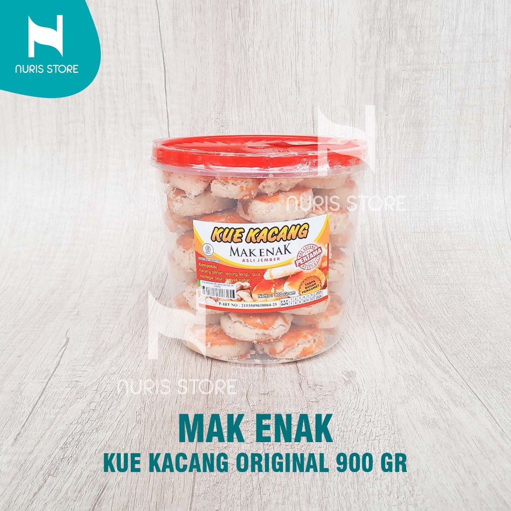 

Mak Enak Kue Kacang Original & Cokelat 900gr Asli Jember