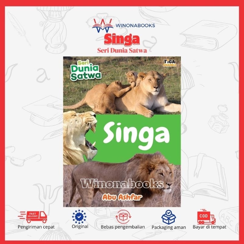 Seri Dunia Satwa: Singa