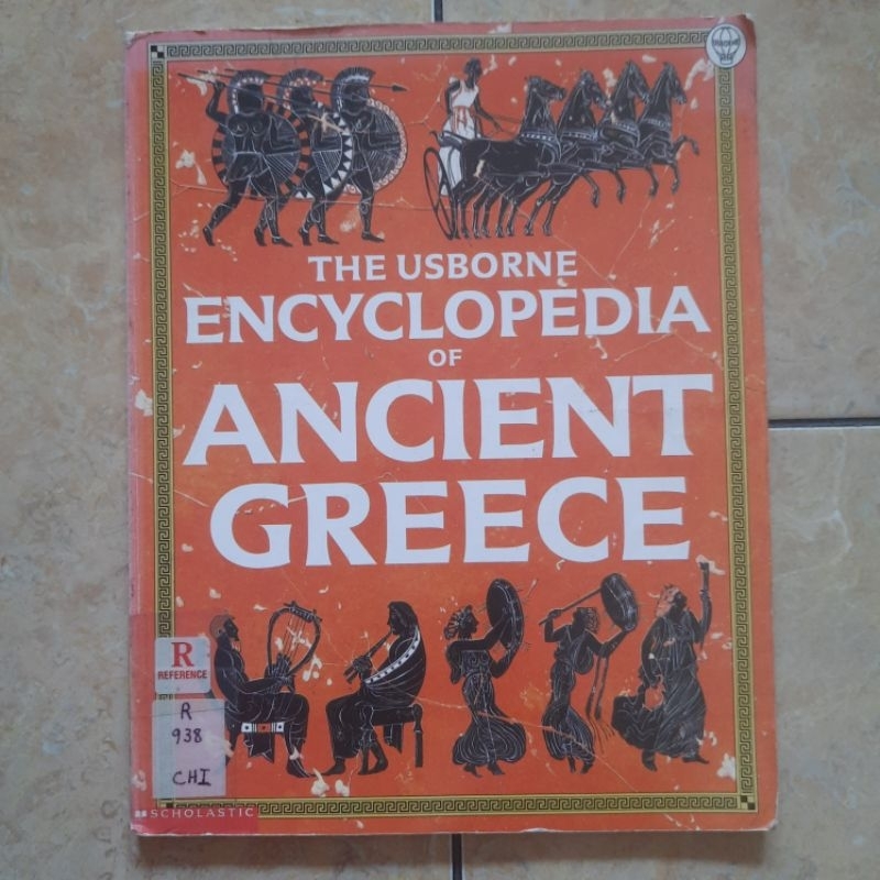 Buku Import The Usborne Encyclopedia Of Ancient Greece Ex Perpus International School