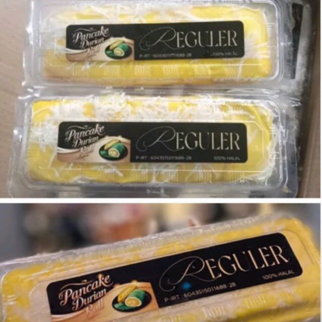 

Pancake Durian Roll