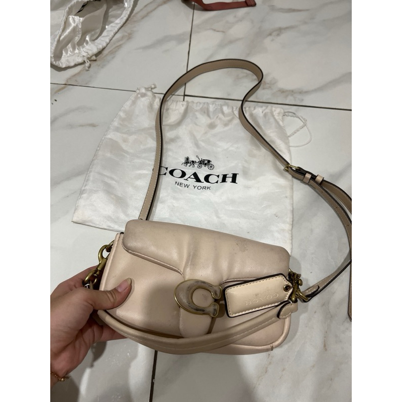 coach tabby pillow preloved