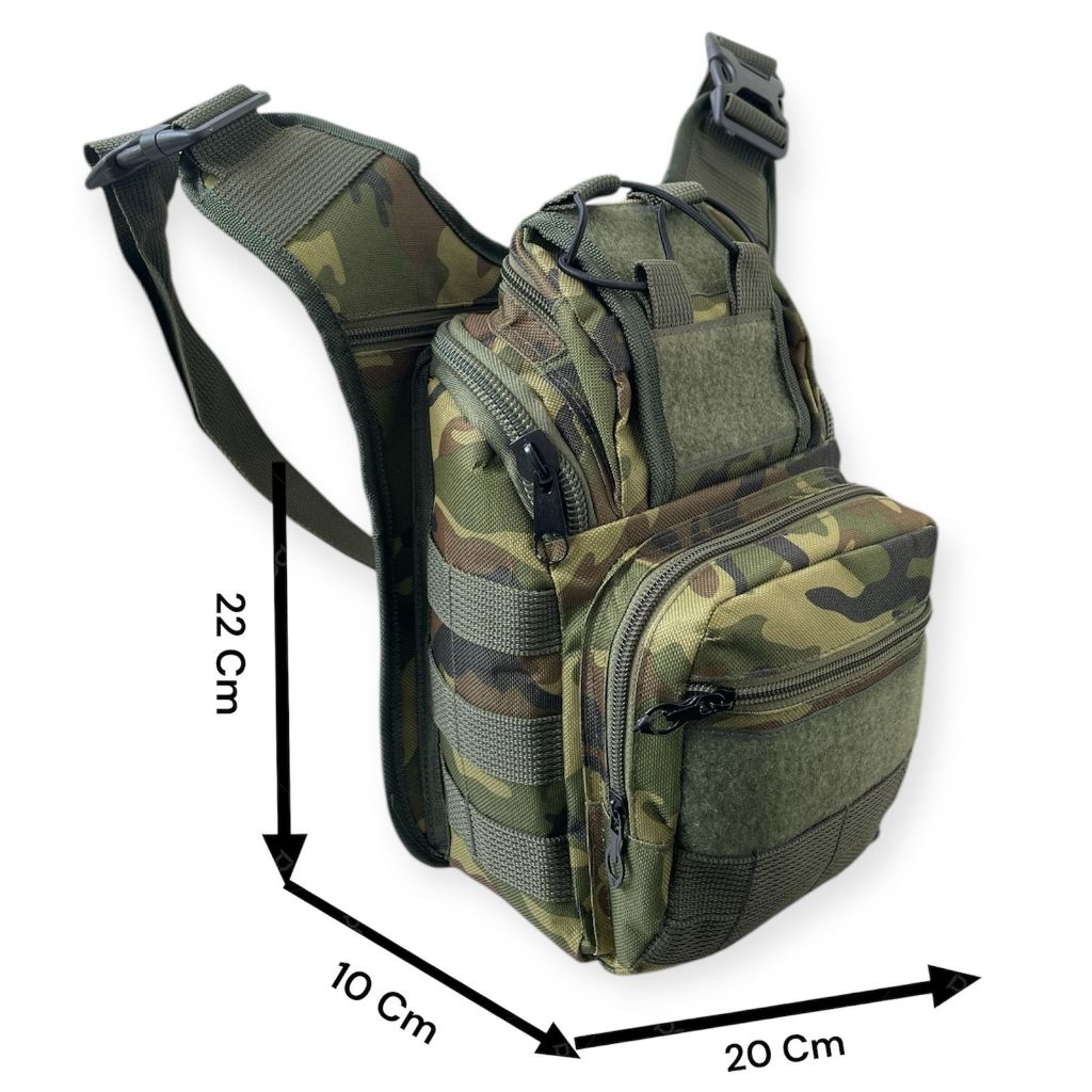 TAS SELEMPANG SLINGBAG TACTICAL ARMY TAS PRIA WANITA TNI MILITER