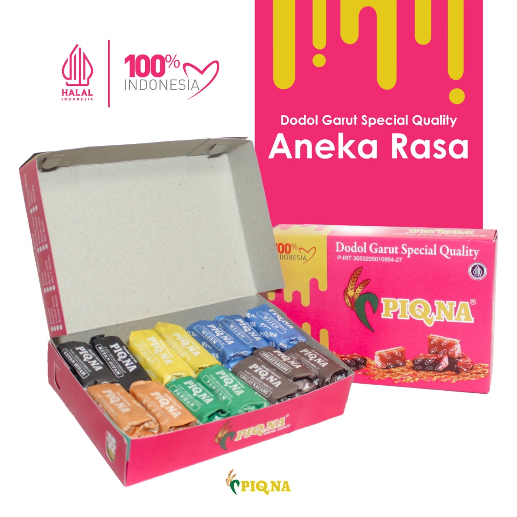 

PIQNA DODOL GARUT BATIK ANEKA RASA 500g