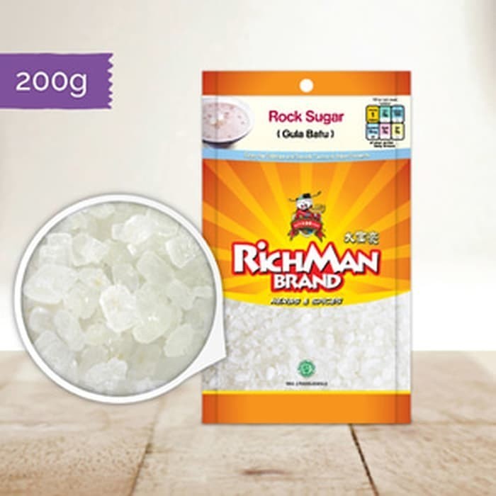 

gula batu rrc lump sugar rich man 200
