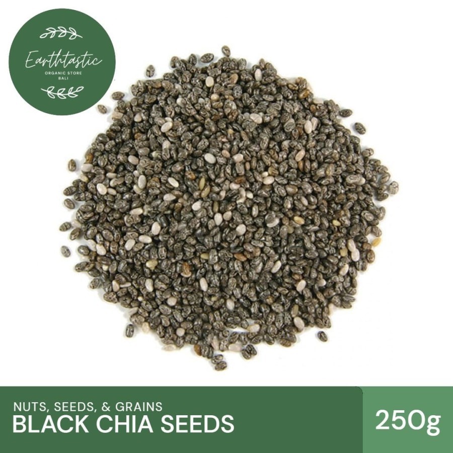 

Organic Black Chia Seeds / Biji Chia Hitam Organik 250g