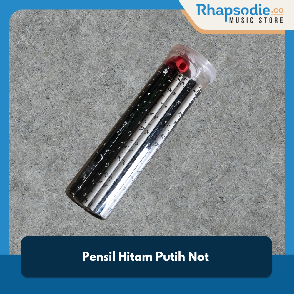 

Pensil Hitam Putih Not / Alat Tulis /Buku & Alat Tulis