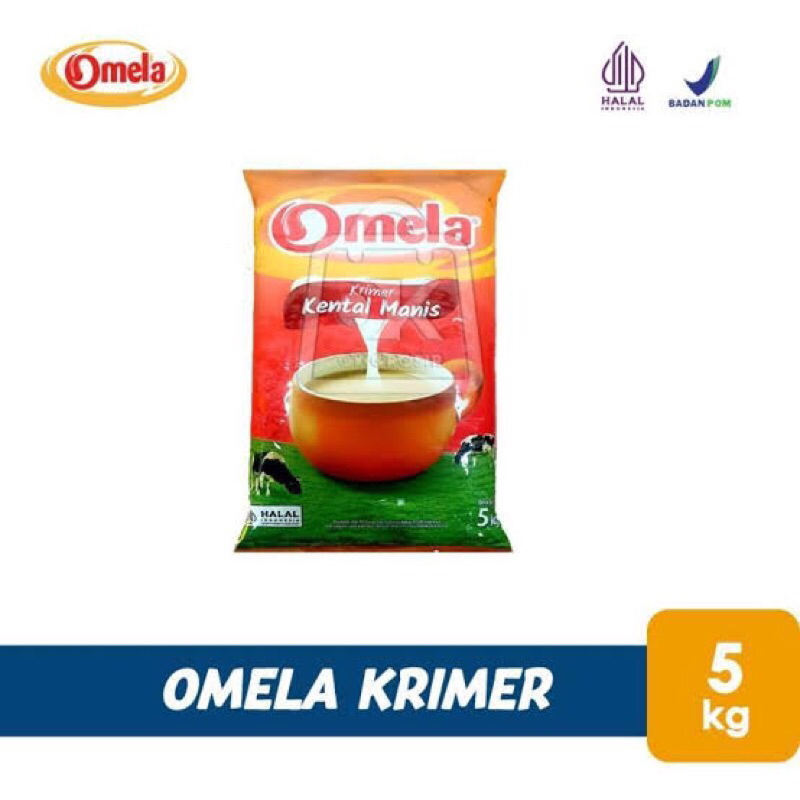 

Susu Omela Krimer Kental Manis sachet 5 kg susu Omela susu kental manis susu murah susu enak