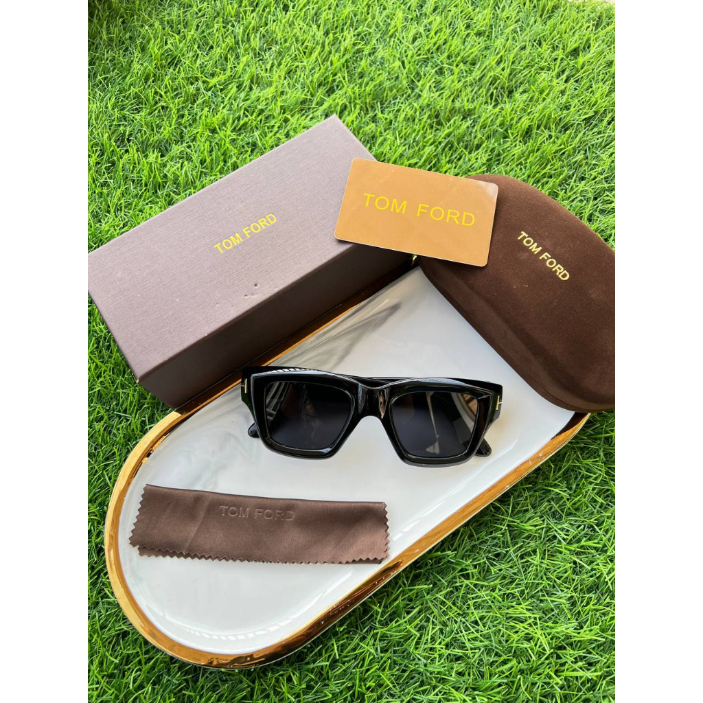 Kacamata Hitam Unisex dan Kacamata Bening Fashion Premium Tom Ford 184 Lensa Anti UV