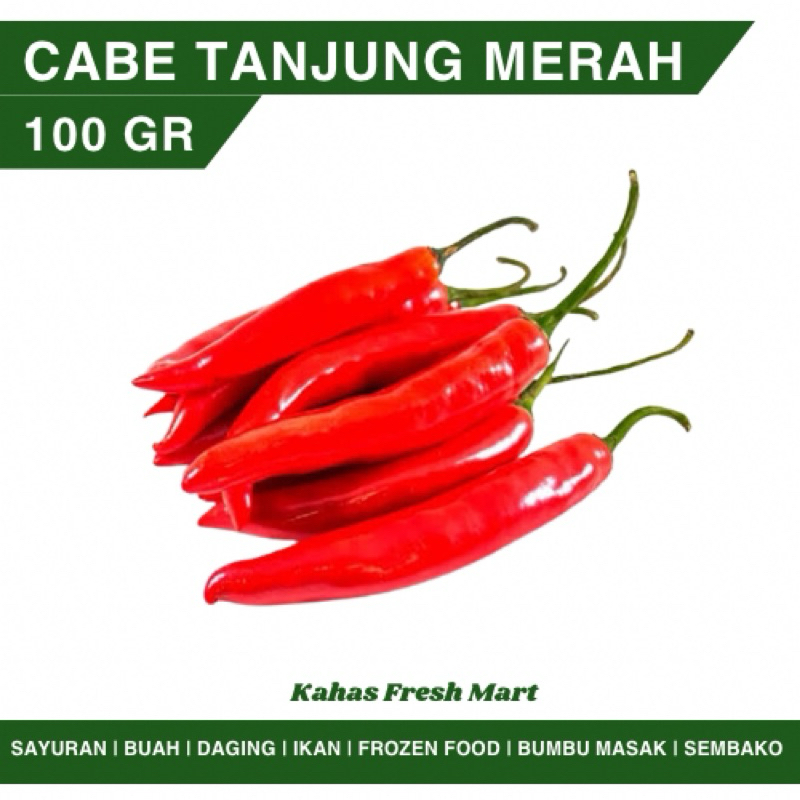 

Cabe Tanjung Merah 100gr