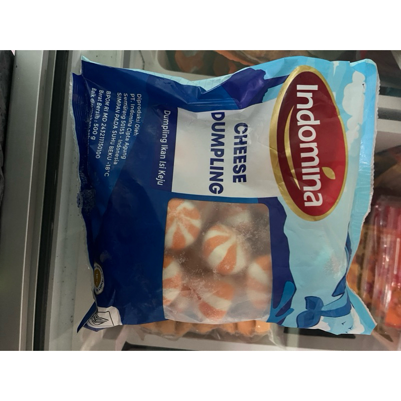 Indomina Dumpling Keju 500 gr