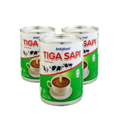 

INDOFOOD TIGA SAPI KRIMER KENTAL MANIS KALENG 490GR X 1, CAMPUARAN MINUMAN DLL