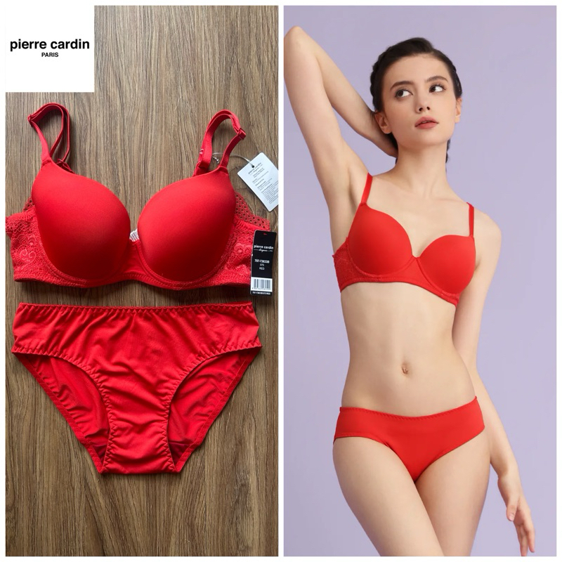 Pierre cardin bra set panty 707-73633B branded termurah bra set panty