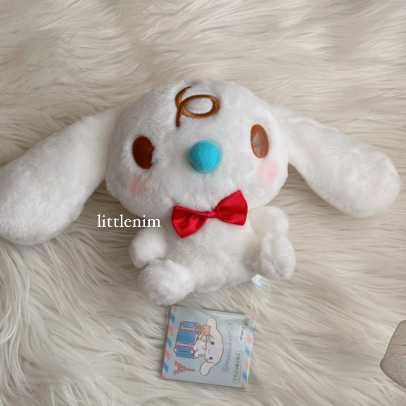 MILK (CINNAMOROLL DOT) FRIENDS BOYS BOW TIE PLUSH - ORIGINAL FURYU, SANRIO