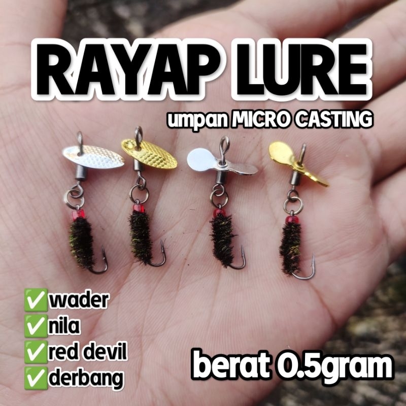RAYAP LURE umpan micro casting