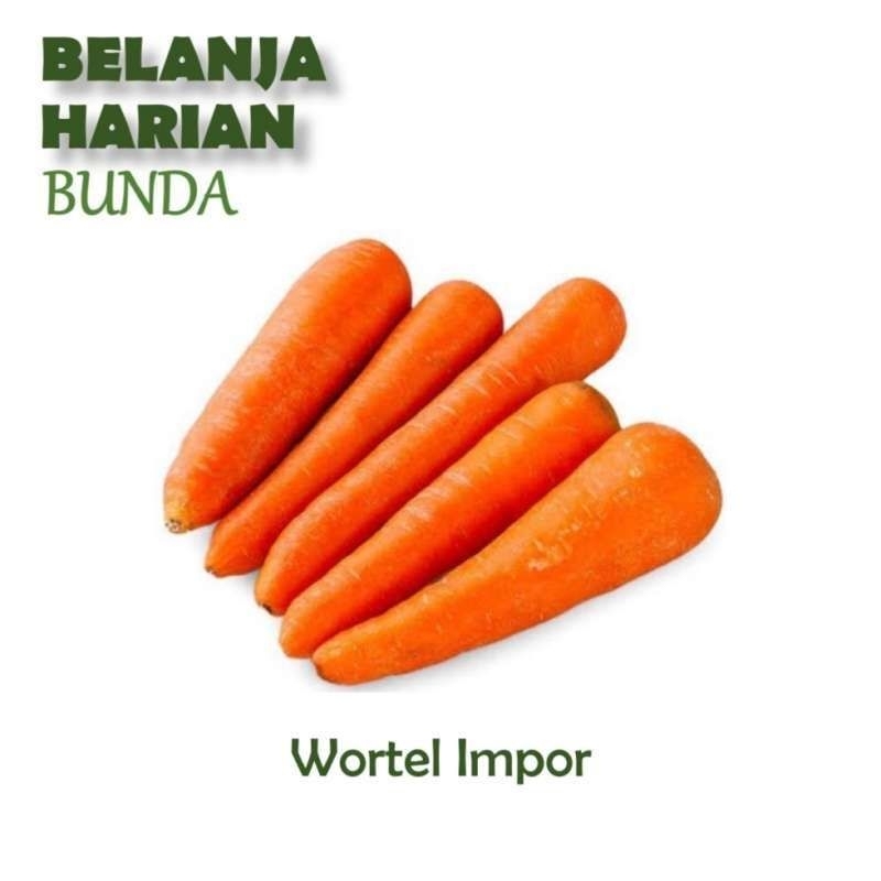 

WORTEL IMPORT 500GRAM