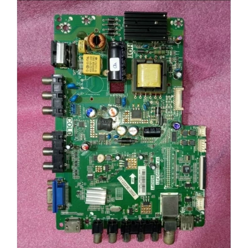 MESIN TV LED TCL L32B2620S MB MODUL TV