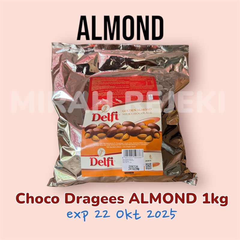 

Delfi Choco Dragees Almond dan Cashew 1kg!!!