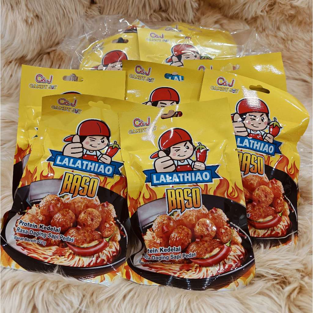 

Protein Kedelai Lalathio Baso (Kuning) 20Pcs