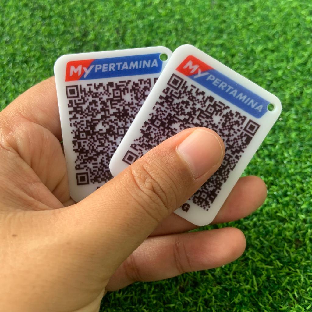 GANTUNGAN KUNCI BARCODE MY PERTAMINA