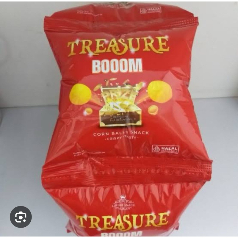 

TREASURE corn Ball snack 18gr renteng isi 10