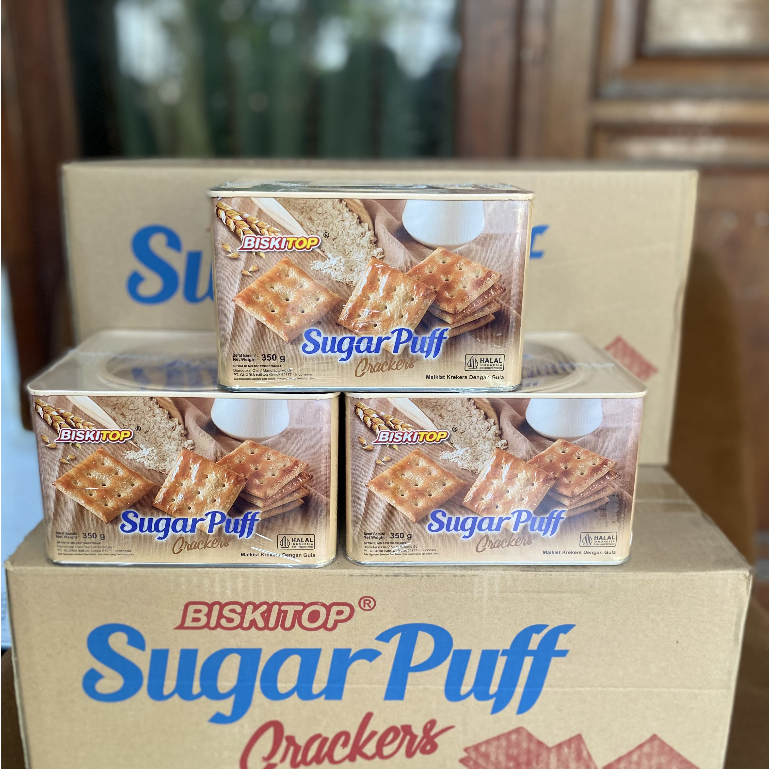 

TERMURAHH!!! Sugar Puff Biskitop 350gr Ecer/1Dus Ready