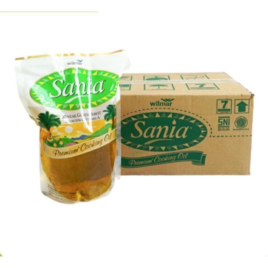 

Minyak sania ukuran 2ltr isi 6 pcs / minyak goreng sania 1 dus isi 6 pcs @2ltr/ minyak goreng sania dus