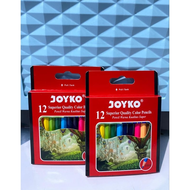 

Pensil Warna Pendek Joyko isi 12