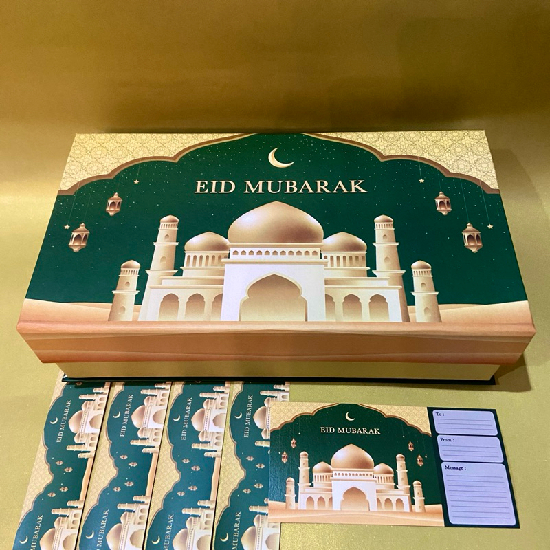 

gift Box LEBARAN / Box kue kering IDUL FITRI / hard box Kotak kado LEBARAN hampe