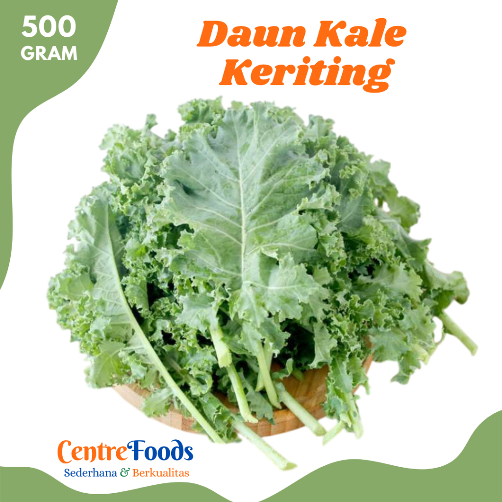 

DAUN Kale Keriting - Kubis Keriting Fresh | 500gr [ Harga Per 0,5 Kg ]
