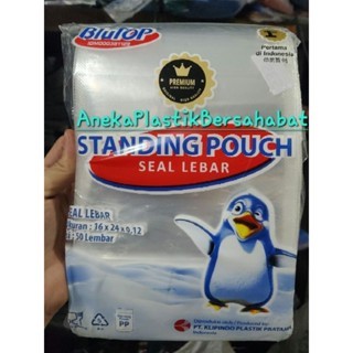 standing pouch 16x24 , 16x32 , 20x29 , 20x35 , plastik zipper , plastik zip lock