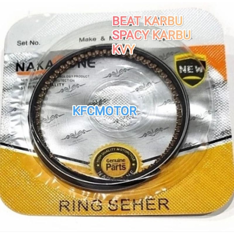 (NAKASONE) RING SEHER BEAT / BEAT LAMA KARBU / SPACY KARBU / KVY RING PISTON ONLY