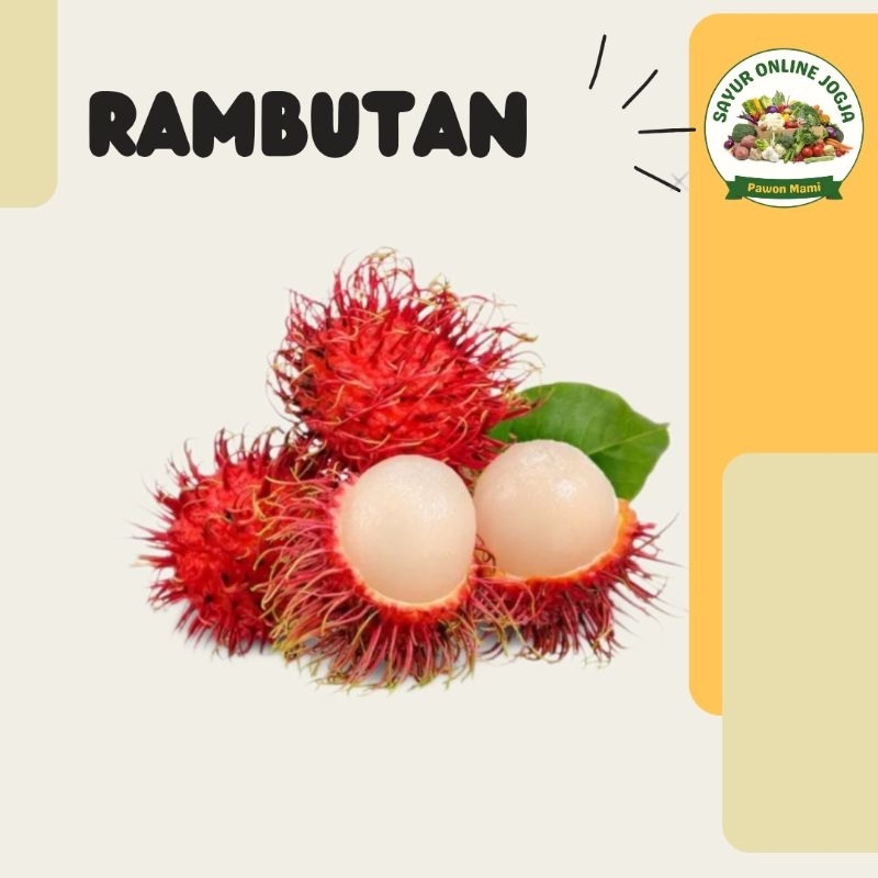 

Rambutan - PAWON MAMI SAYUR ONLINE JOGJA