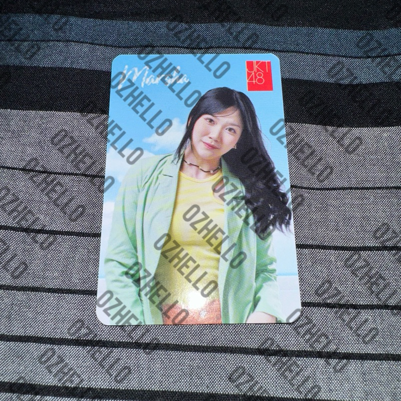 Photocard Marsha JKT48 J Trust Bank Official
