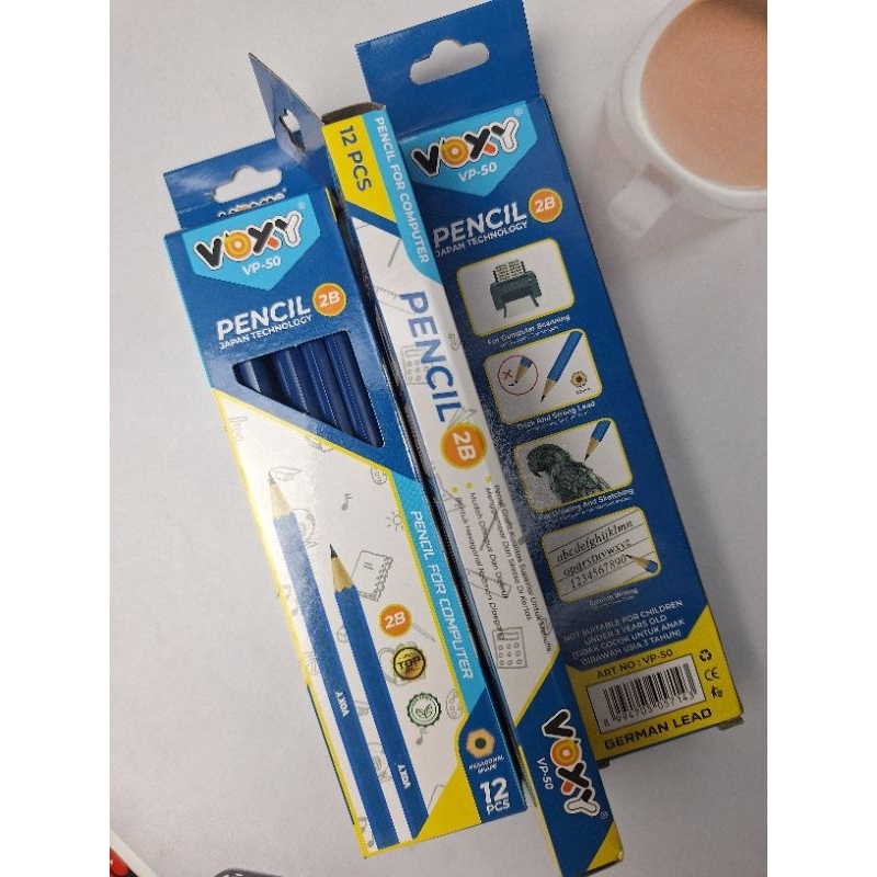 

VP-50 Pensil 2B/Pensil Sekolah/Pensil Kayu/Pencils Grafit
