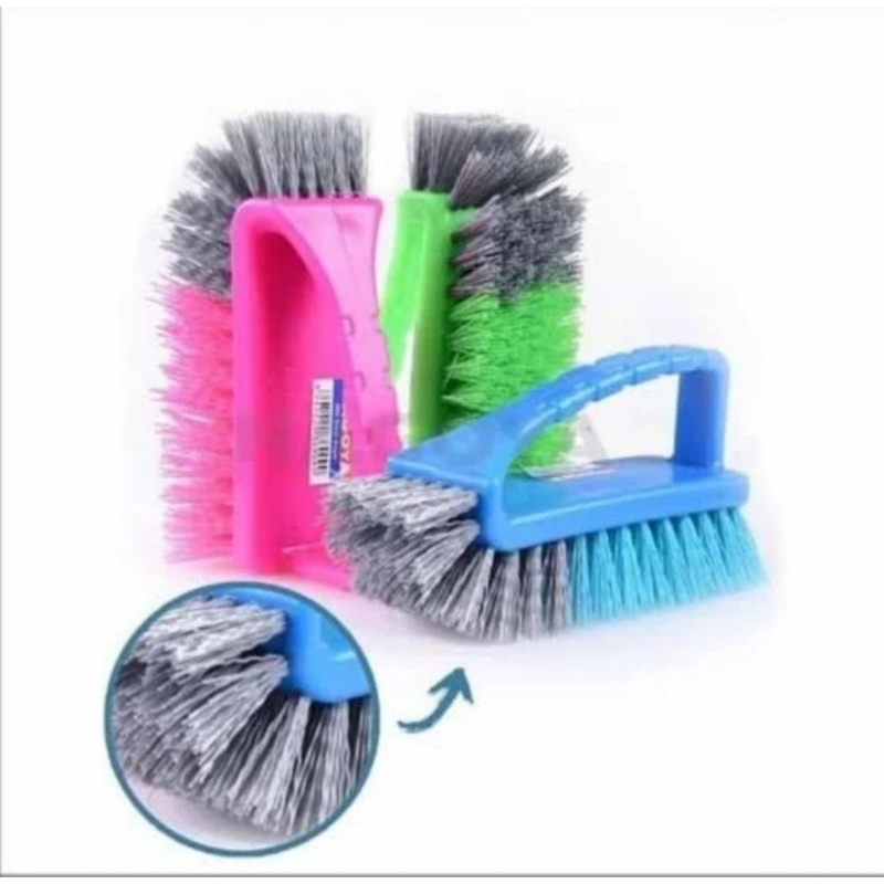 Sikat Lantai Keramik Nagoya/ Sikat Lantai plastik Nagoya 909/ Sikat Sudut Keramik Nagoya