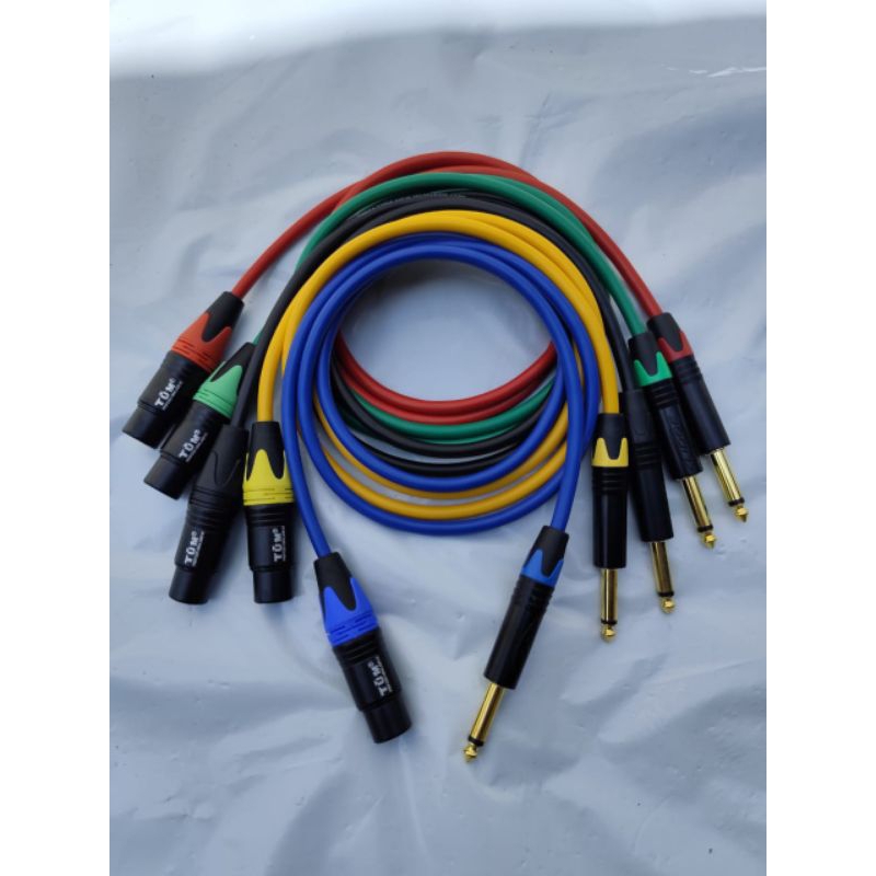 kabel Jack Canon XLR female to Jack Akai