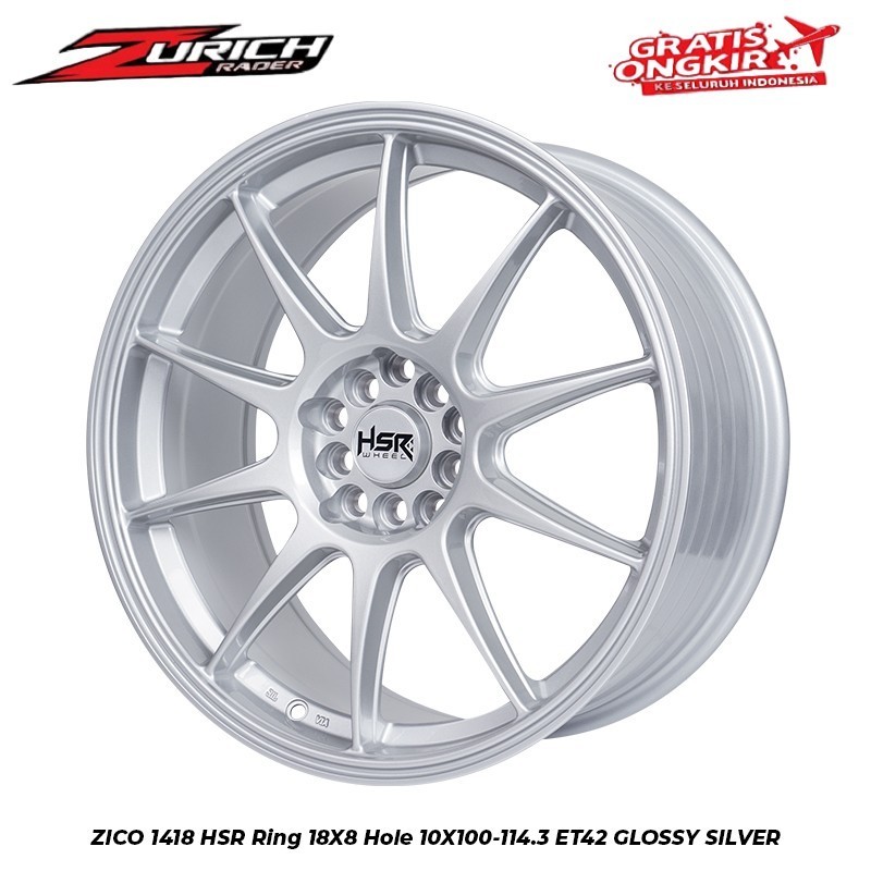Velg Mobil Ring 18 Hsr Zico R18 Wedssport Tc105 Pelek Creta Palisade Harier Santafe Juke