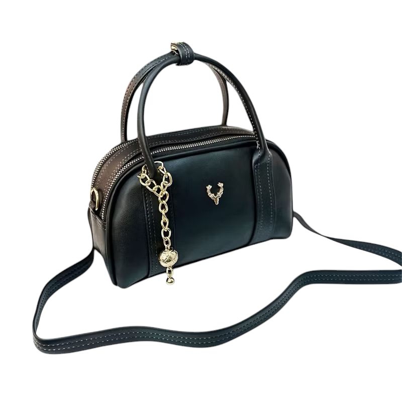 Tas Selempang Wanita RUSLLA/ Tas Wanita 2Ruang free Gantungan LONCENG Mewah Elegant