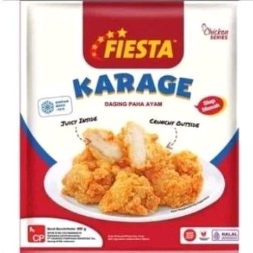 

Fiesta Chicken Karage Ayam Goreng Tepung. 400 gram